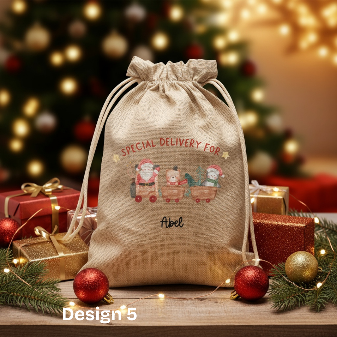 Natural Santa Sack
