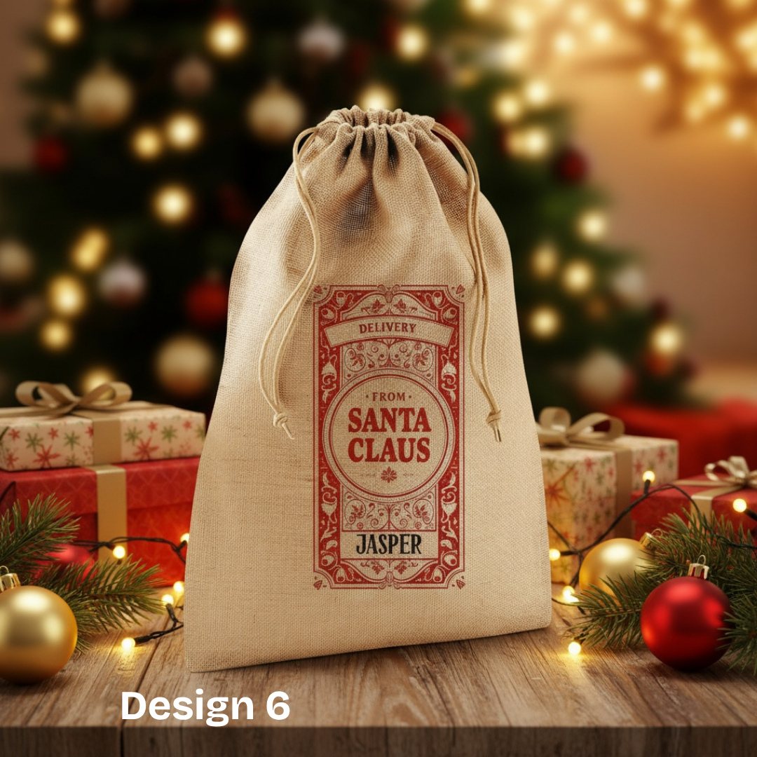 Natural Santa Sack