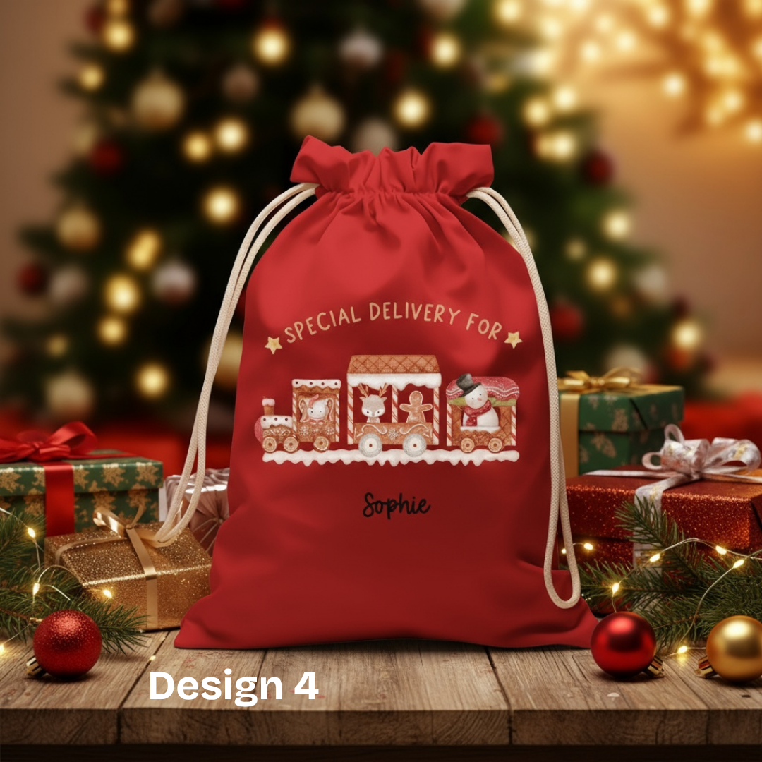 Red Santa Sack