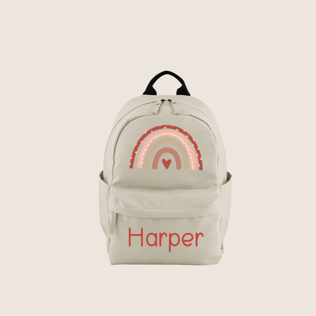 Personalised Backpack β Custom Name & Design | Toddler & Kids Backpack | Nursery, School, Day Out Bag, 5 Colours