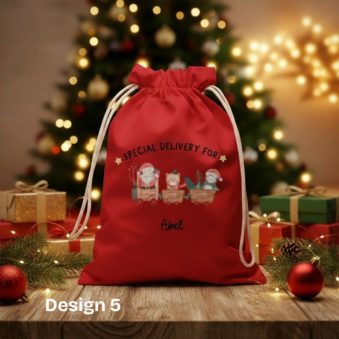 Red Santa Sack