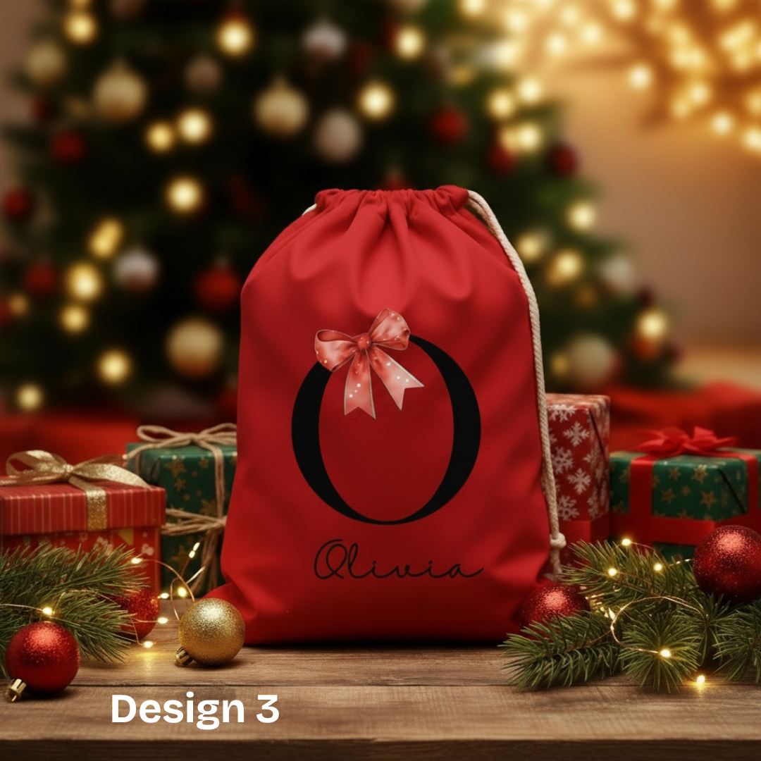 Red Santa Sack