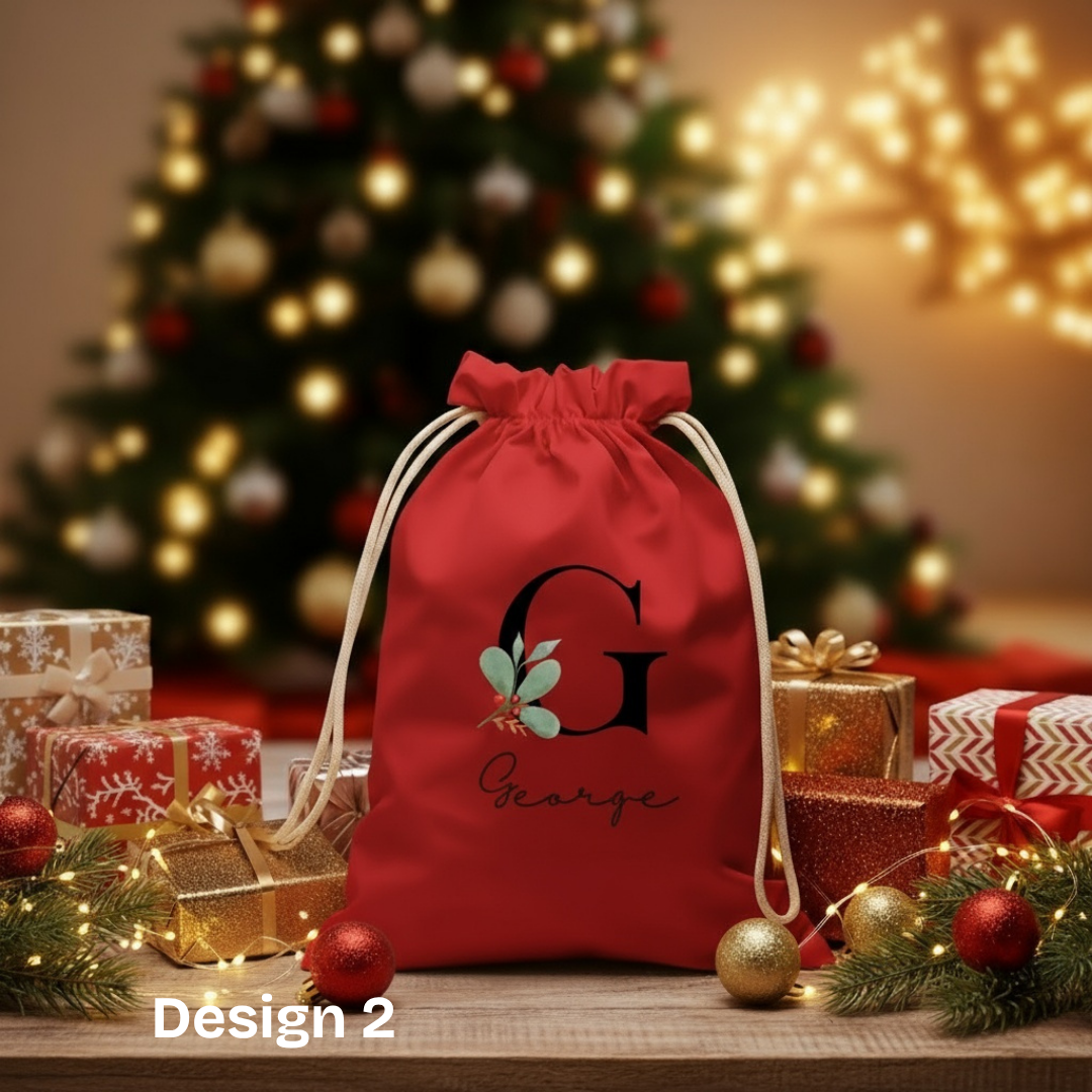 Red Santa Sack