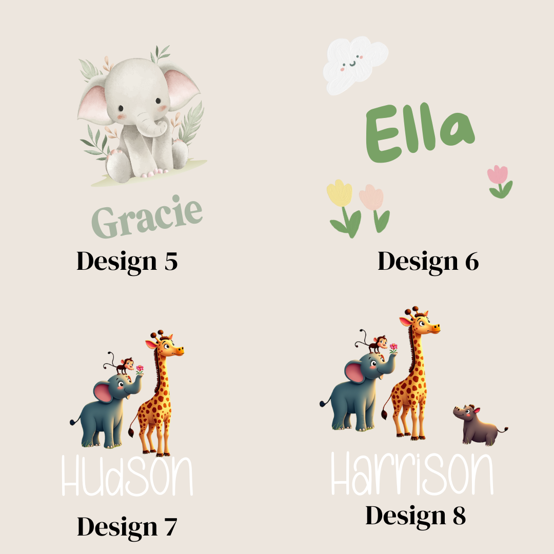 Personalised Mini Backpack β Custom Name & Design | Toddler & Kids Backpack | Nursery, School, Day Out Bag, 9 Colours