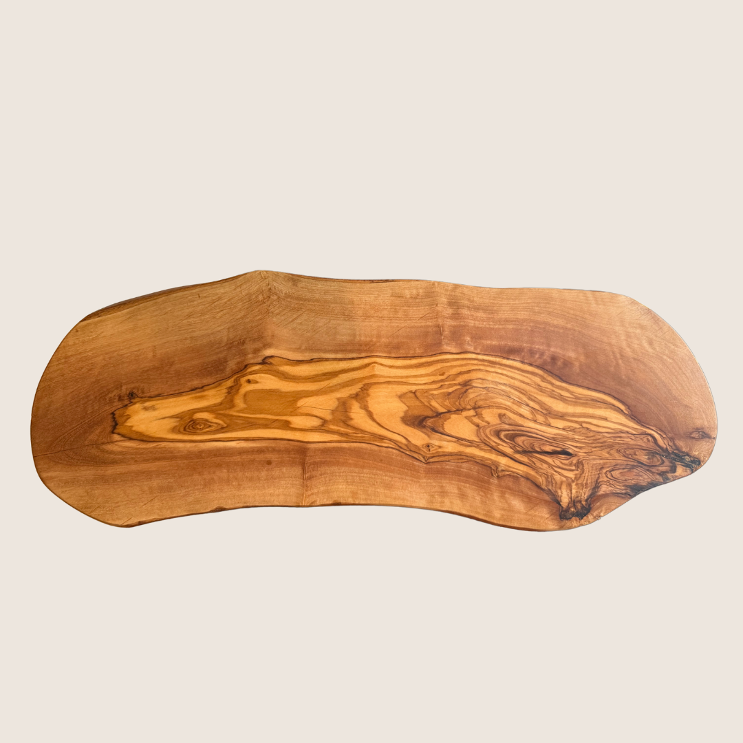 Personalised Rustic Wooden Cutting Board – 40cm, 45cm, 50cm | Handmade Gift, Sustainable Wood