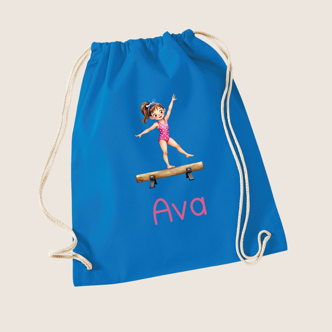 Personalised Drawstring Bag β Custom Name & Design | 14 Colours | Kids PE Bag, Dance, Gym, School, Sports, Gifts