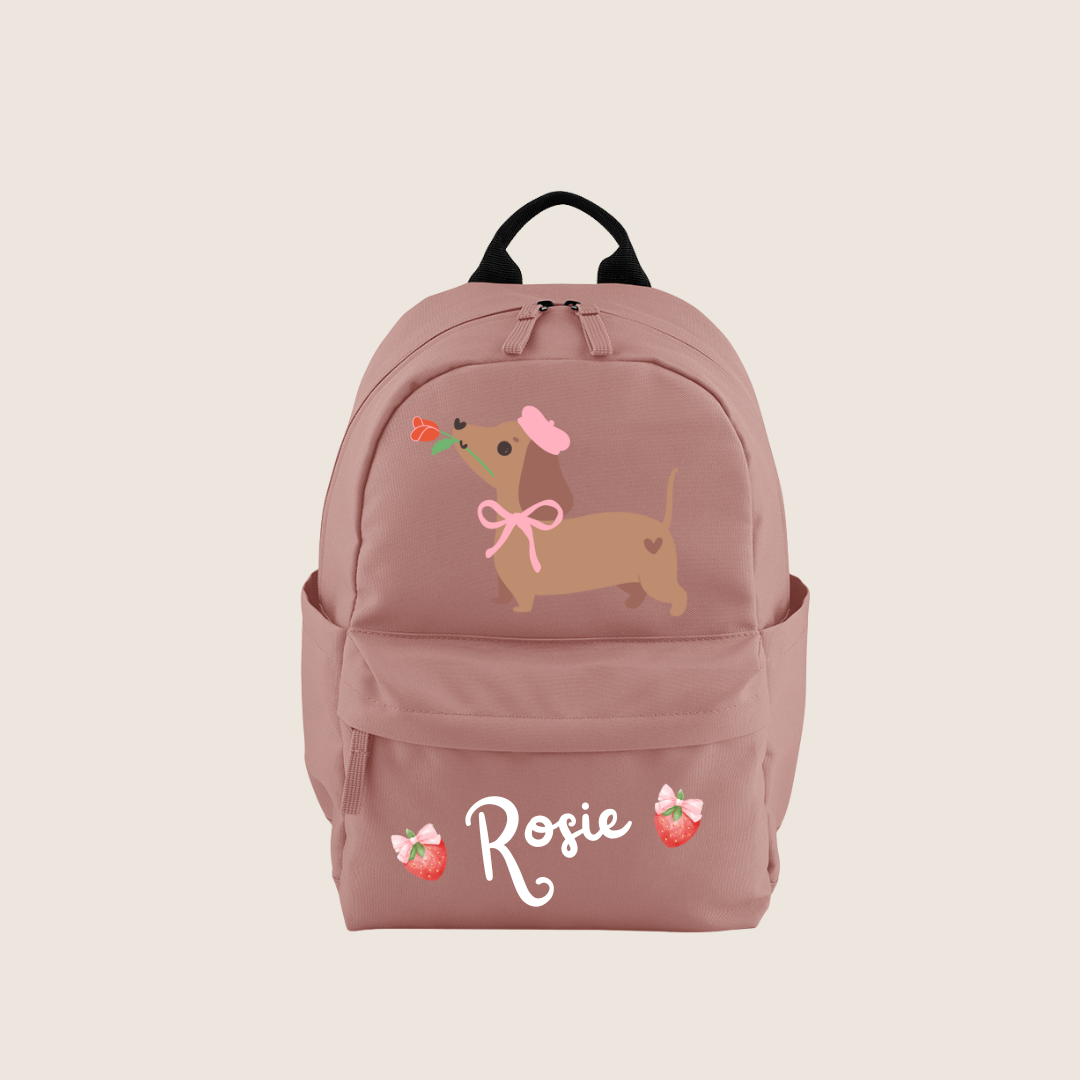 Personalised Backpack β Custom Name & Design | Toddler & Kids Backpack | Nursery, School, Day Out Bag, 5 Colours