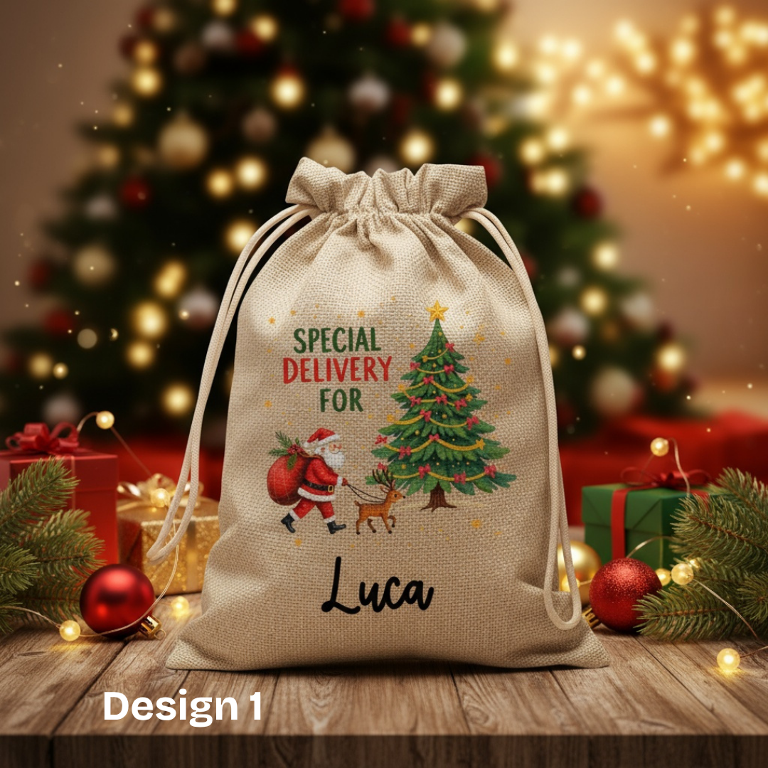 Natural Santa Sack