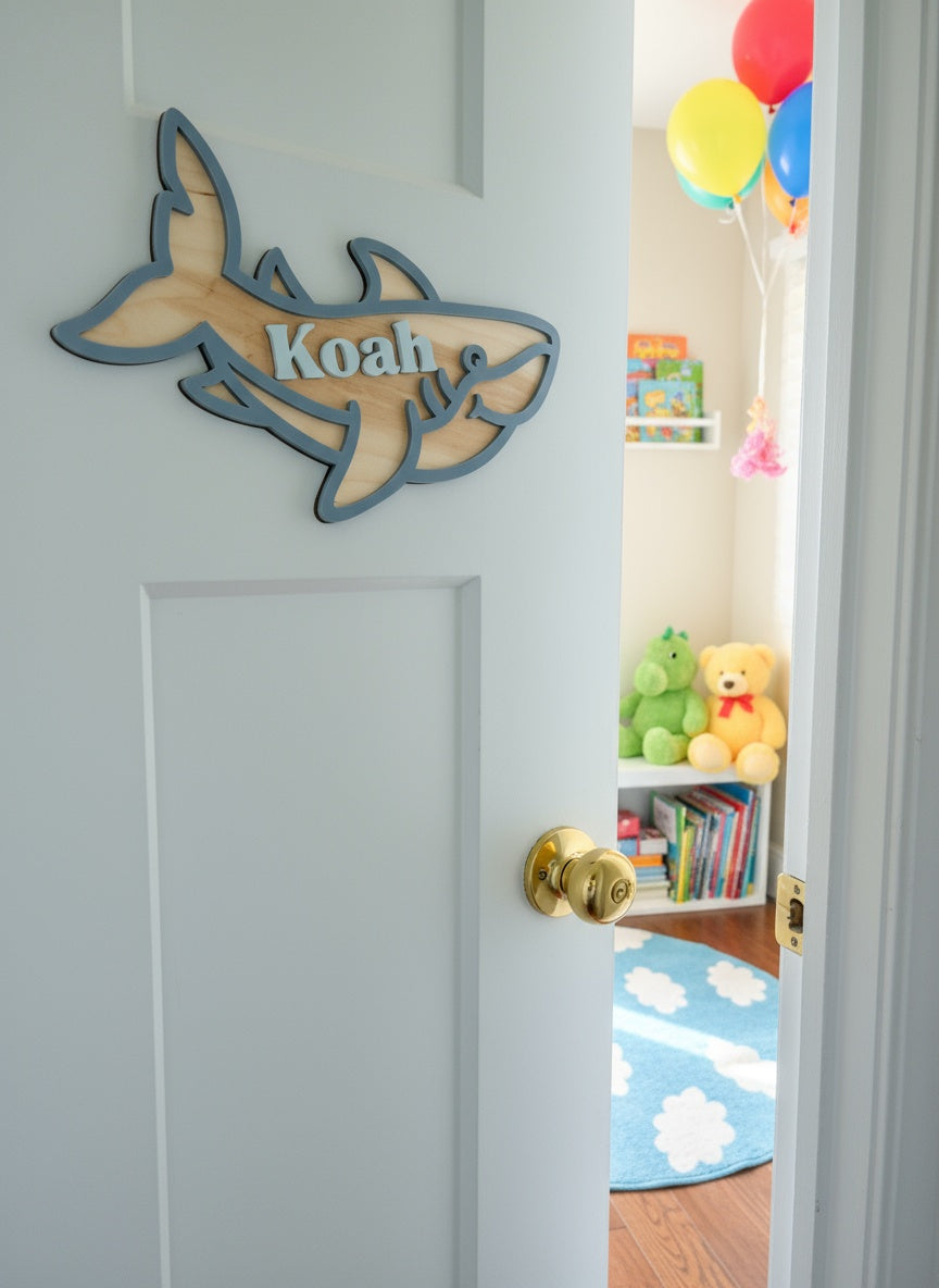 Personalised Children's Door Sign