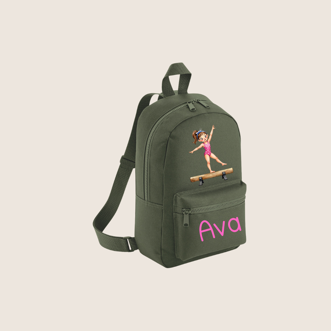 Personalised Mini Backpack β Custom Name & Design | Toddler & Kids Backpack | Nursery, School, Day Out Bag, 9 Colours