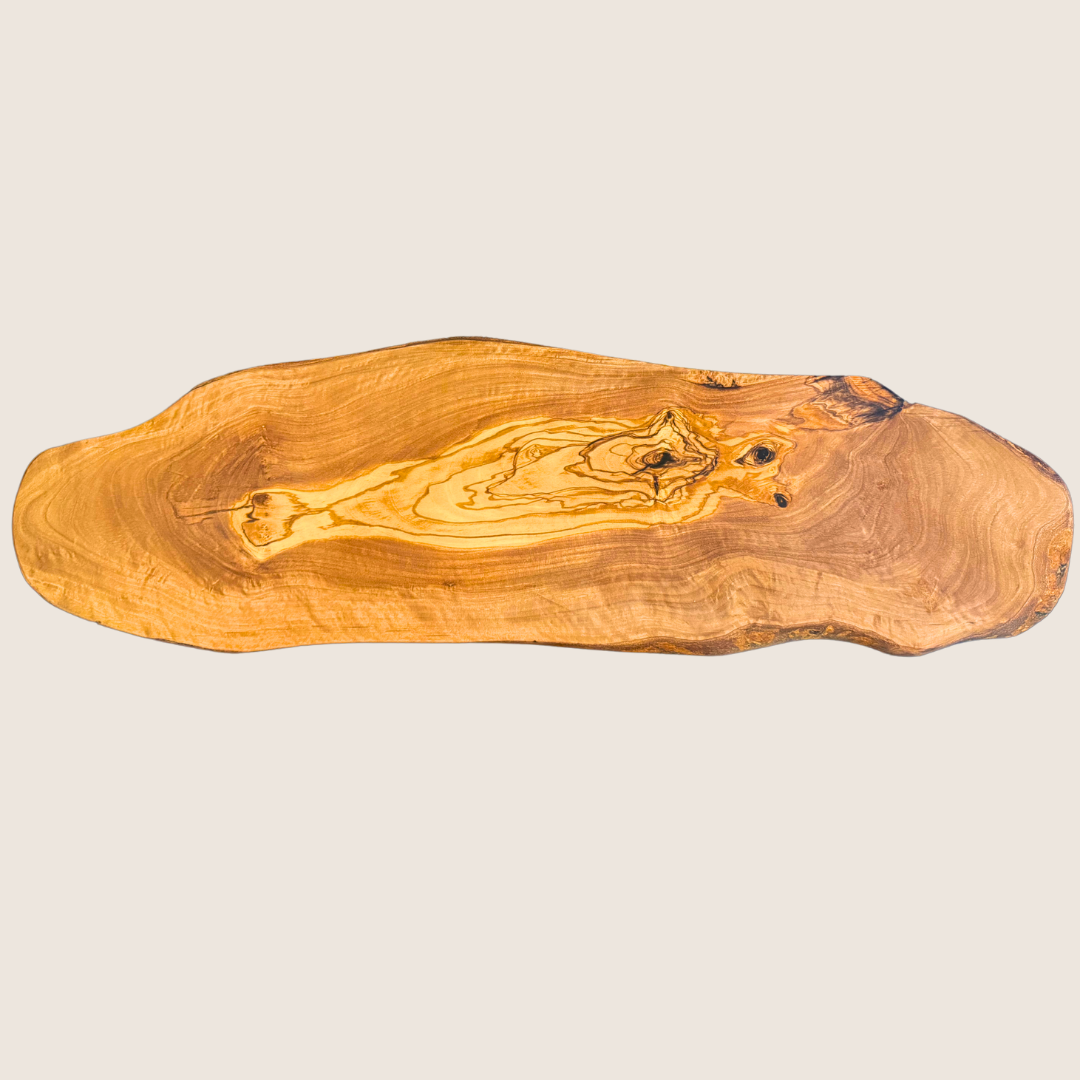 Personalised Rustic Wooden Cutting Board – 40cm, 45cm, 50cm | Handmade Gift, Sustainable Wood