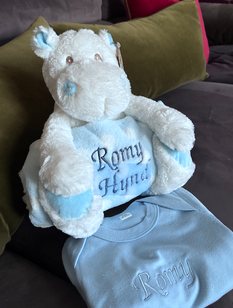 Personalised Plush Animal Toys With Blanket
