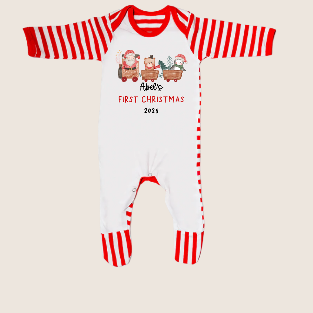 Red Striped Christmas Pyjamas