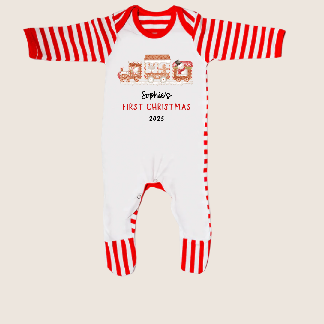 Red Striped Christmas Pyjamas