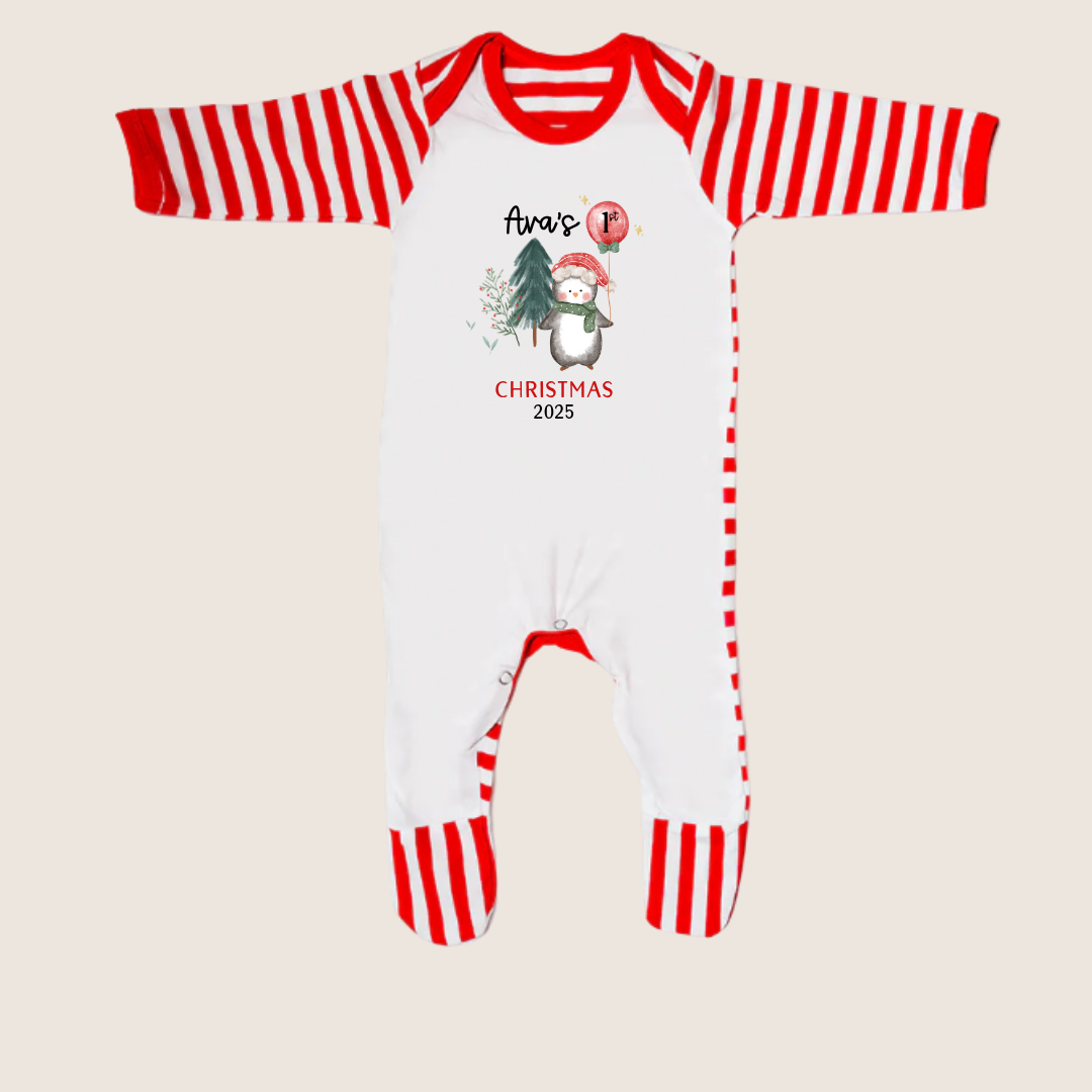 Red Striped Christmas Pyjamas