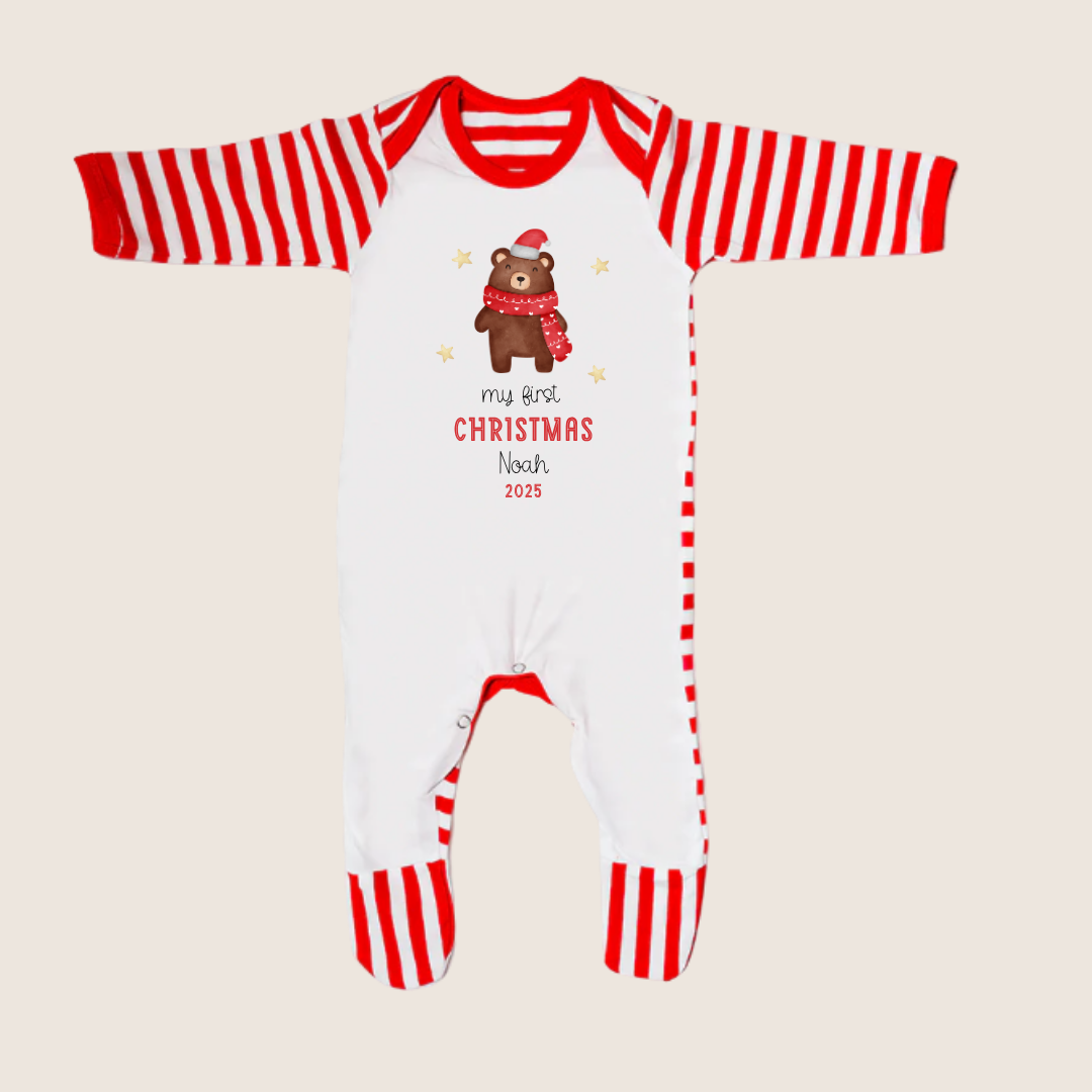 Red Striped Christmas Pyjamas
