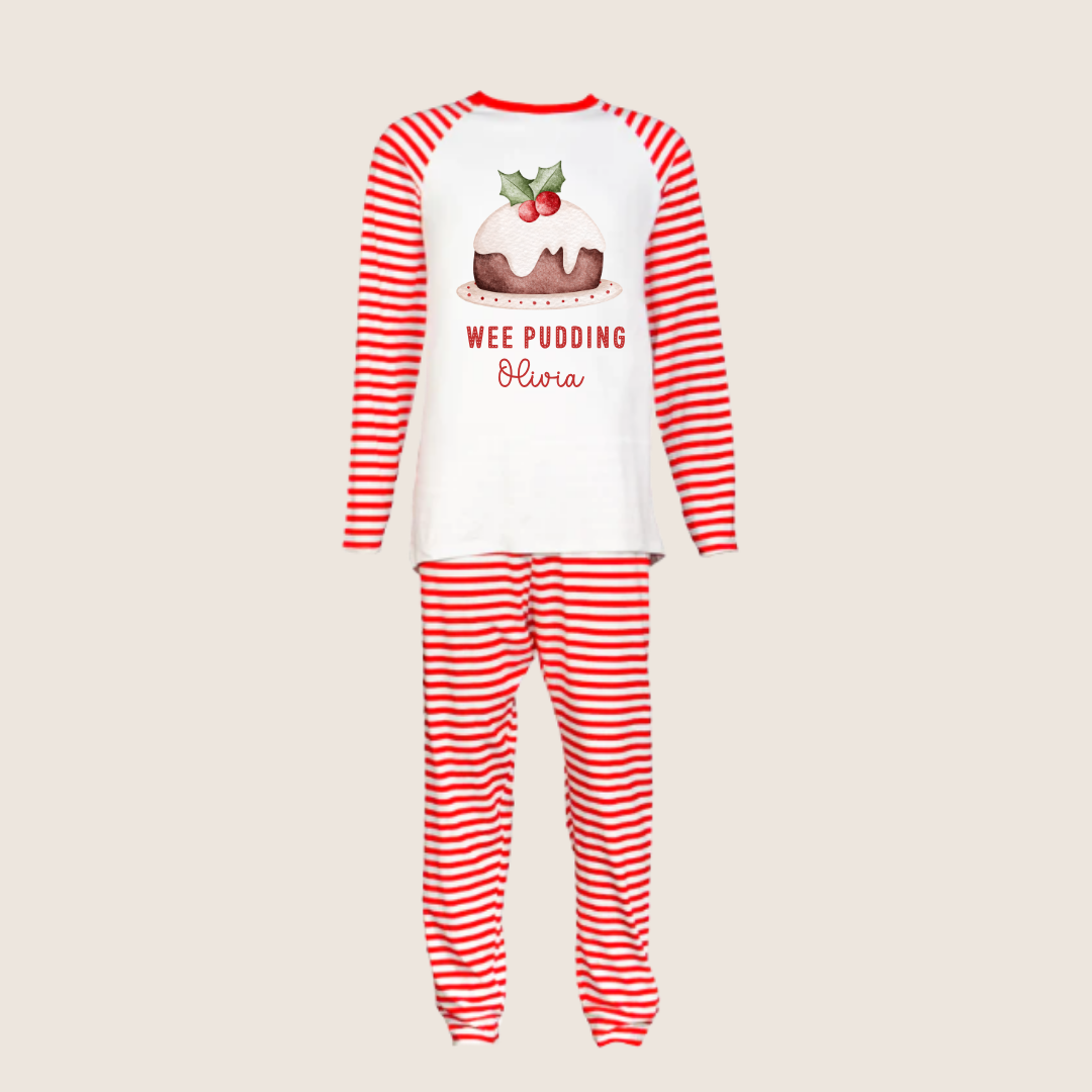 Red Striped Christmas Pyjamas