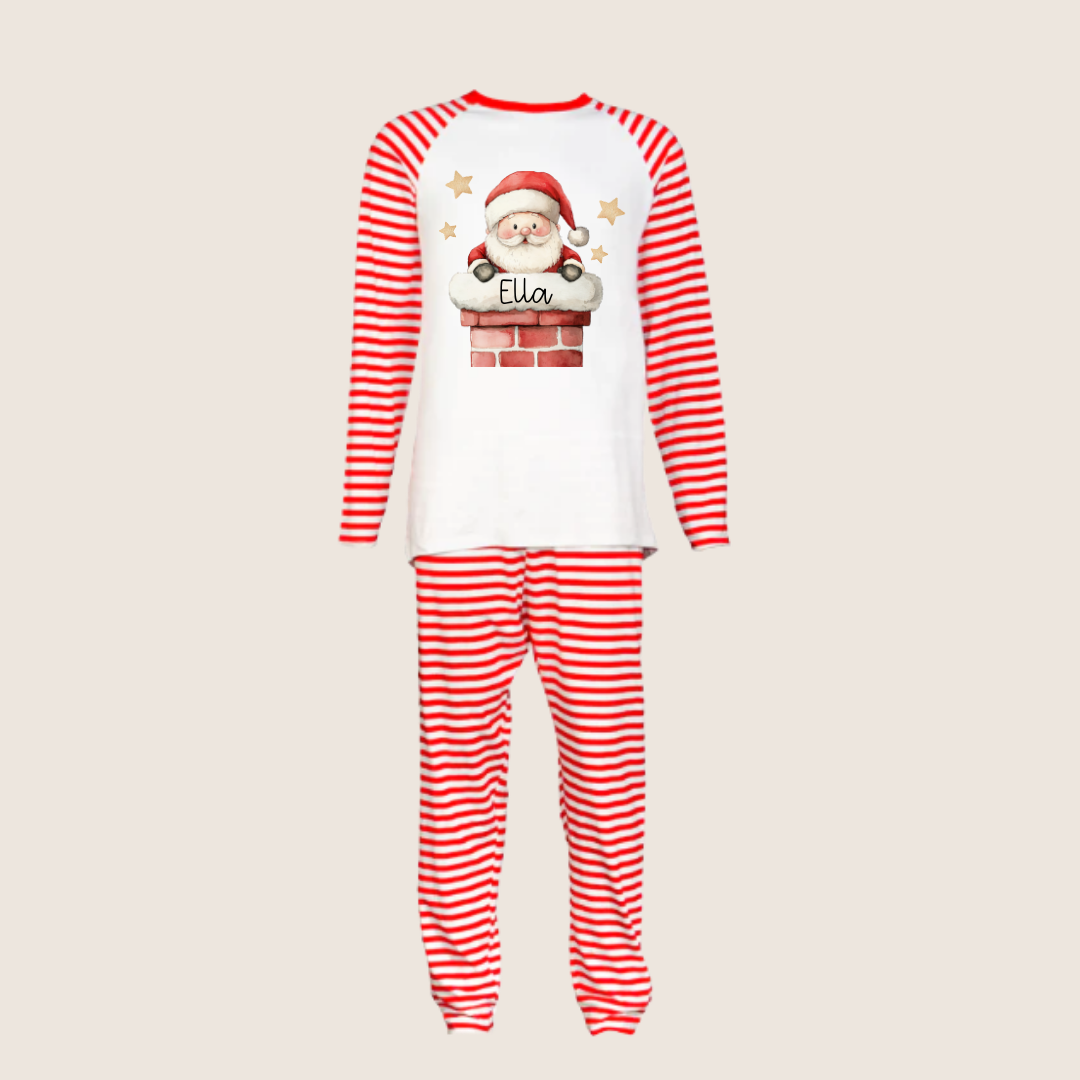 Red Striped Christmas Pyjamas