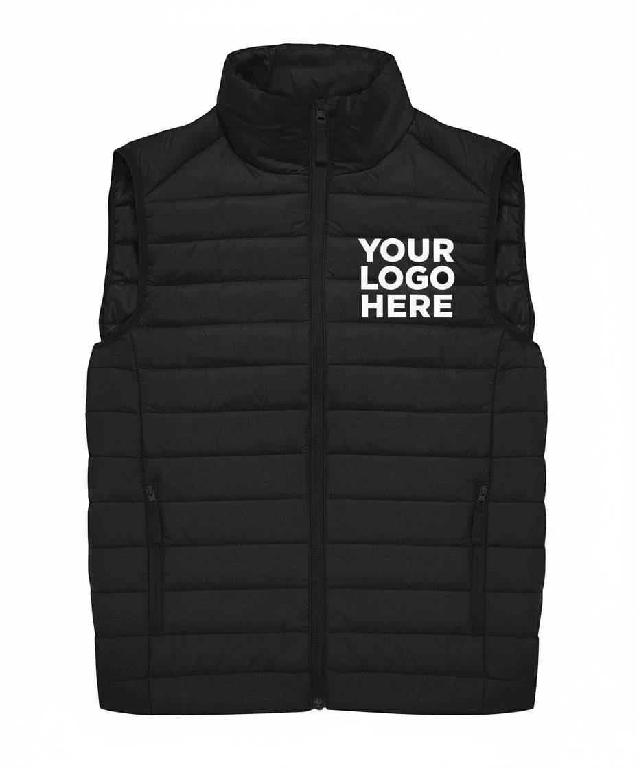 Custom Workwear Bundle – Black TriDri T‑Shirts, Hoodies & Bodywarmer with Your Logo (XS–3XL)