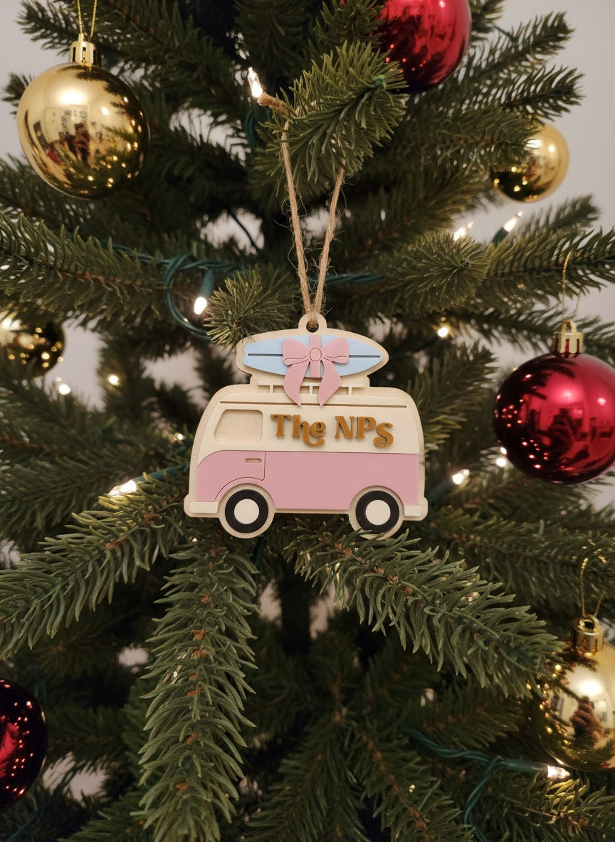 Campervan Christmas Ornament
