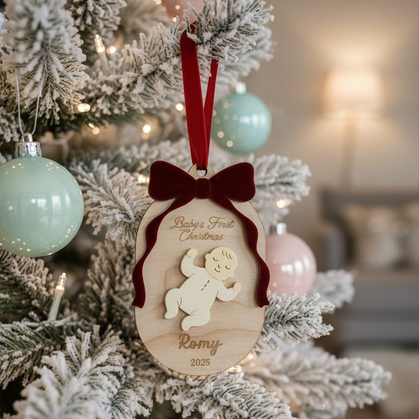 Baby 1st Christmas Ornament