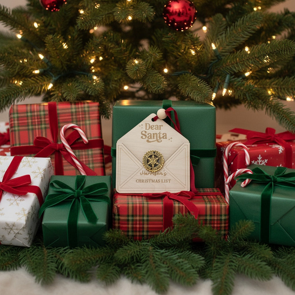 Dear Santa Christmas Envelope Holder