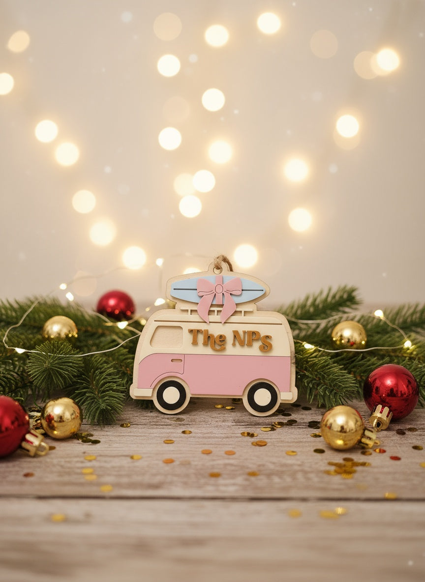 Campervan Christmas Ornament
