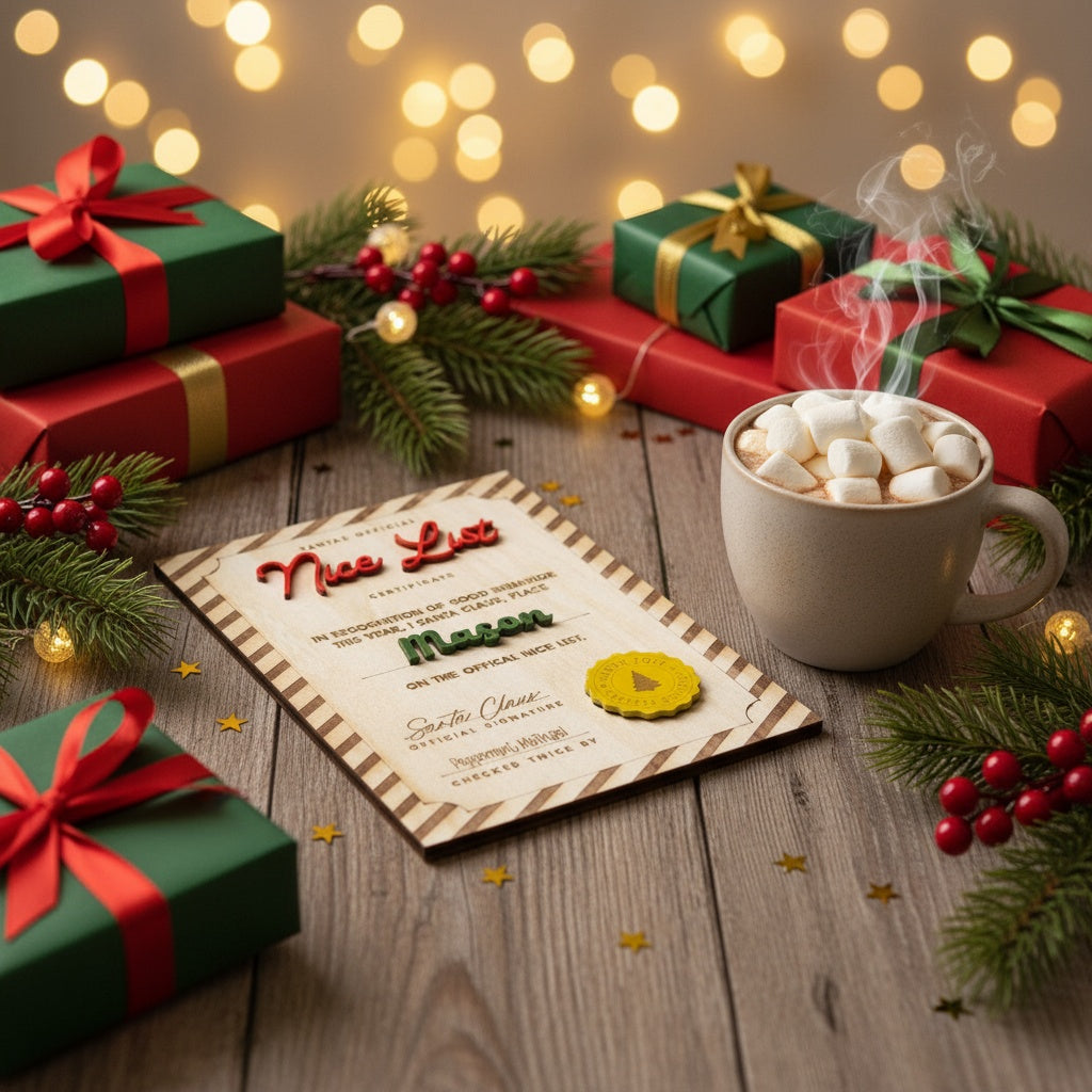 Nice List Certificate