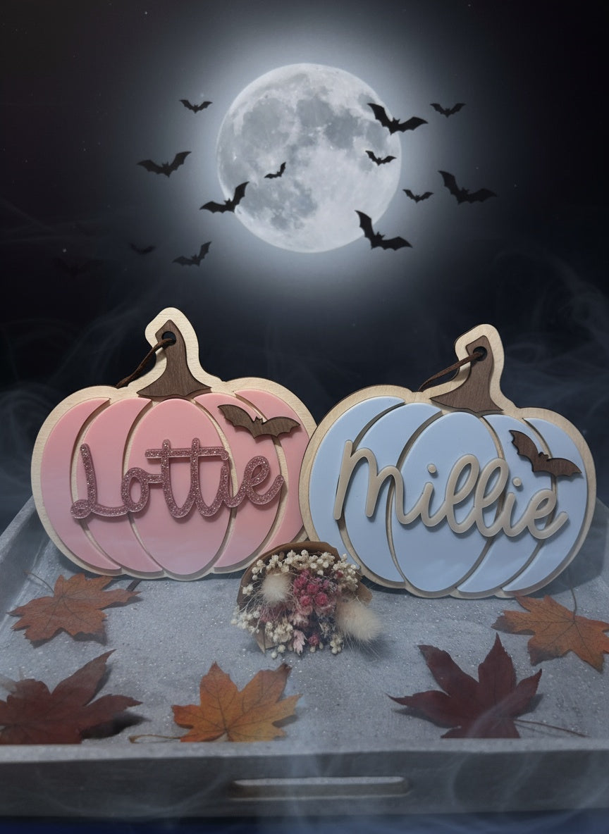Halloween Pumpkin Tag