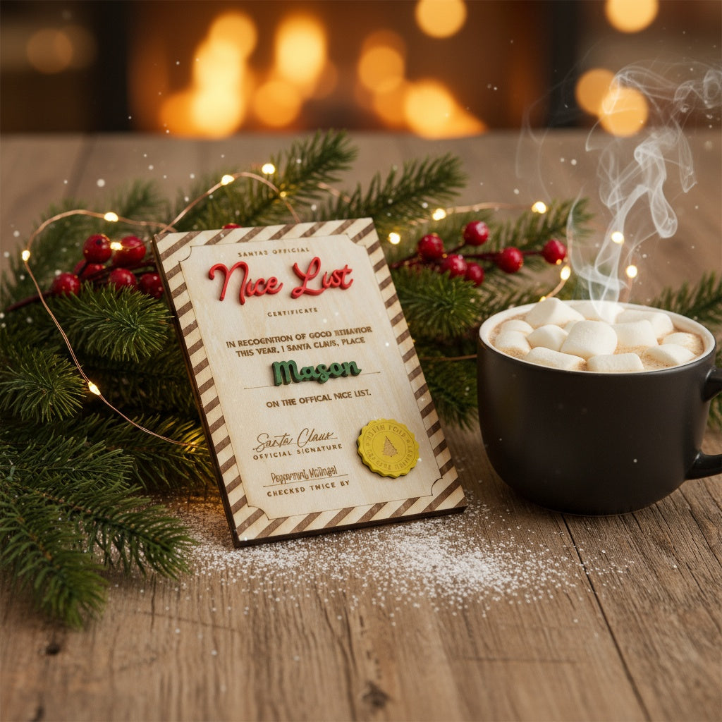Nice List Certificate