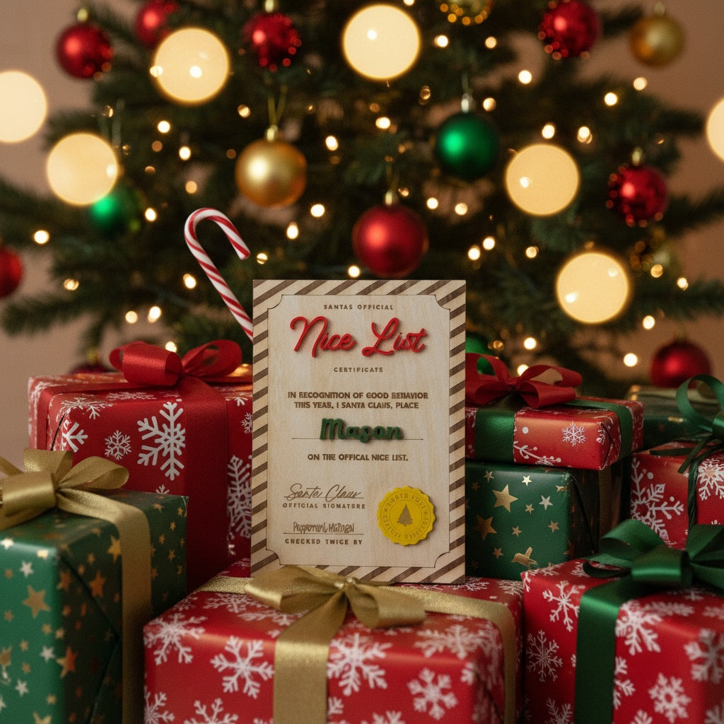 Nice List Certificate