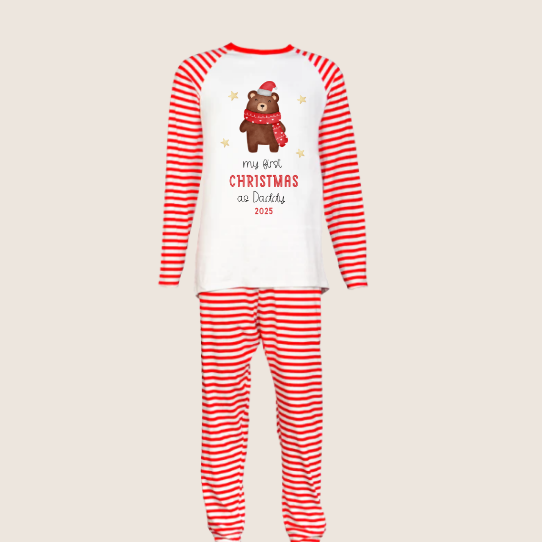 Red Striped Christmas Pyjamas
