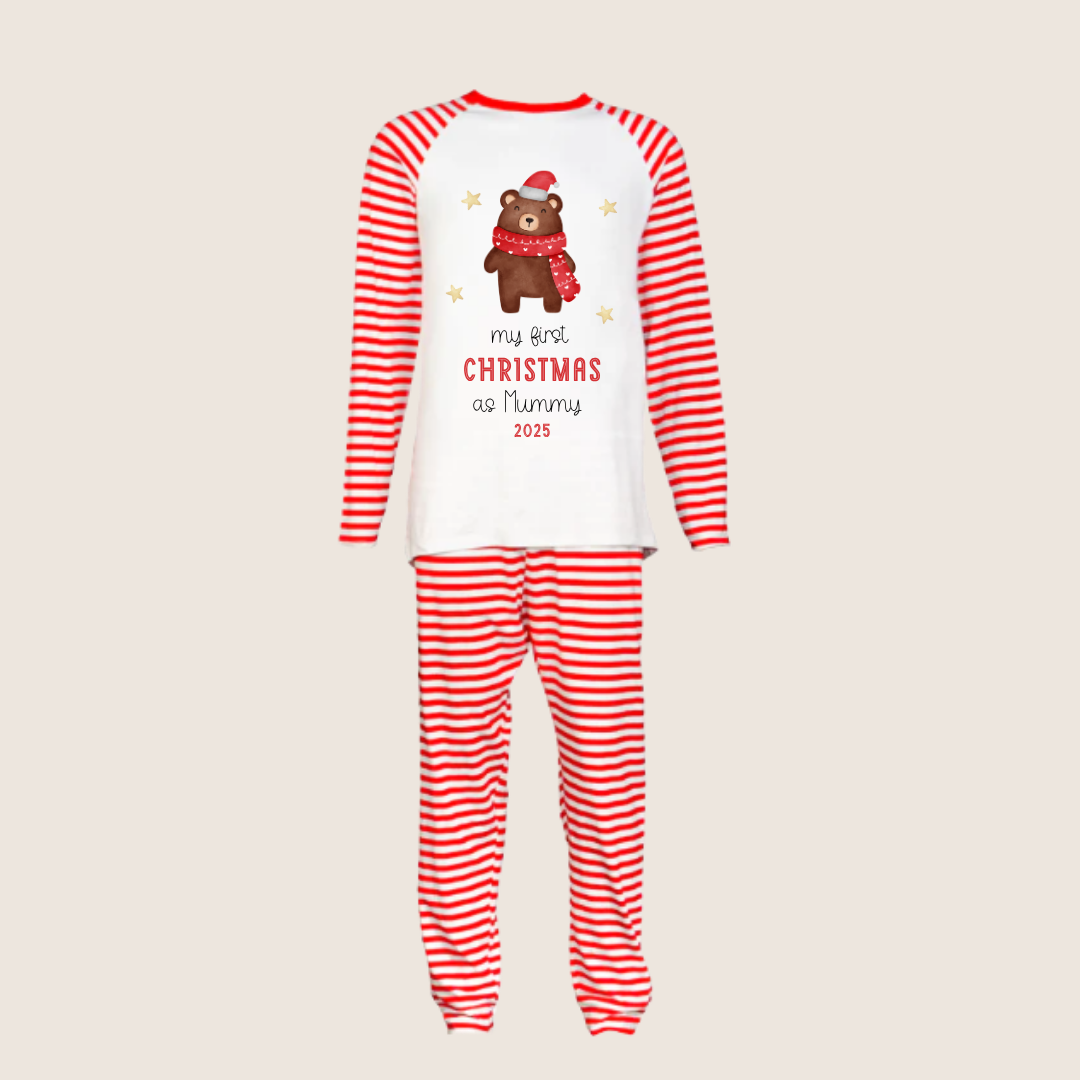 Red Striped Christmas Pyjamas