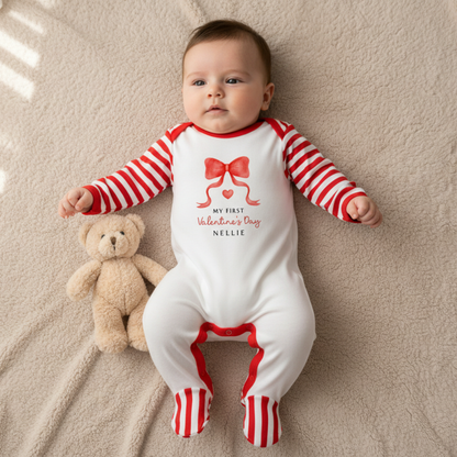 Valentine Striped Pyjamas for Babies & Kids