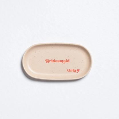 Cosy Hearts Stoneware Mini Tray