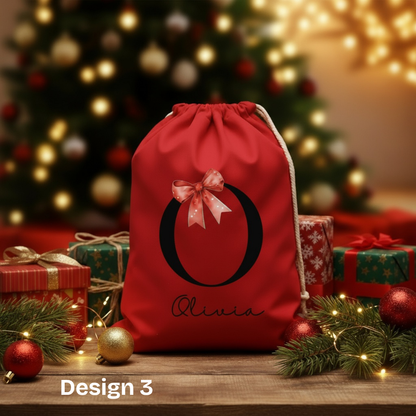 Red Santa Sack