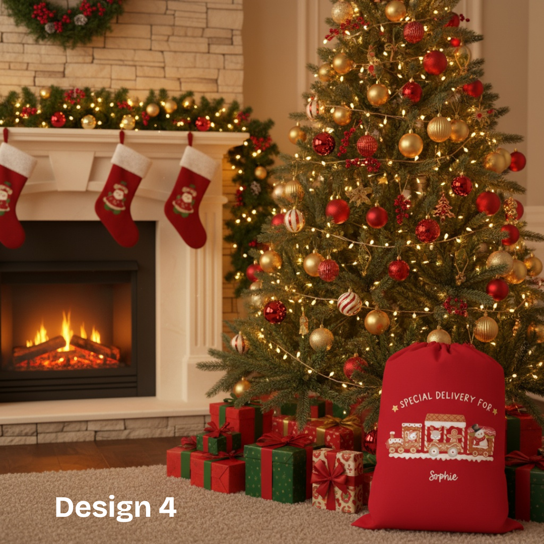 Personalised Red Santa Sack