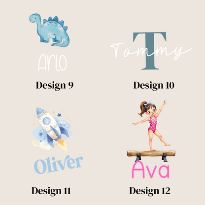 Personalised Mini Backpack – Custom Name & Design | Toddler & Kids Backpack | Nursery, School, Day Out Bag, 9 Colours