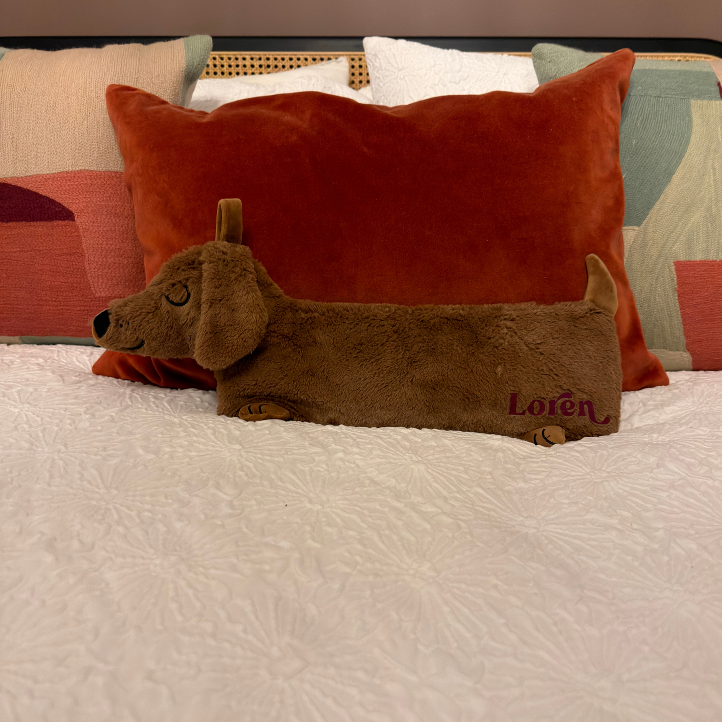 Personalised Dachshund/Sausage Dog Hot Water Bottle