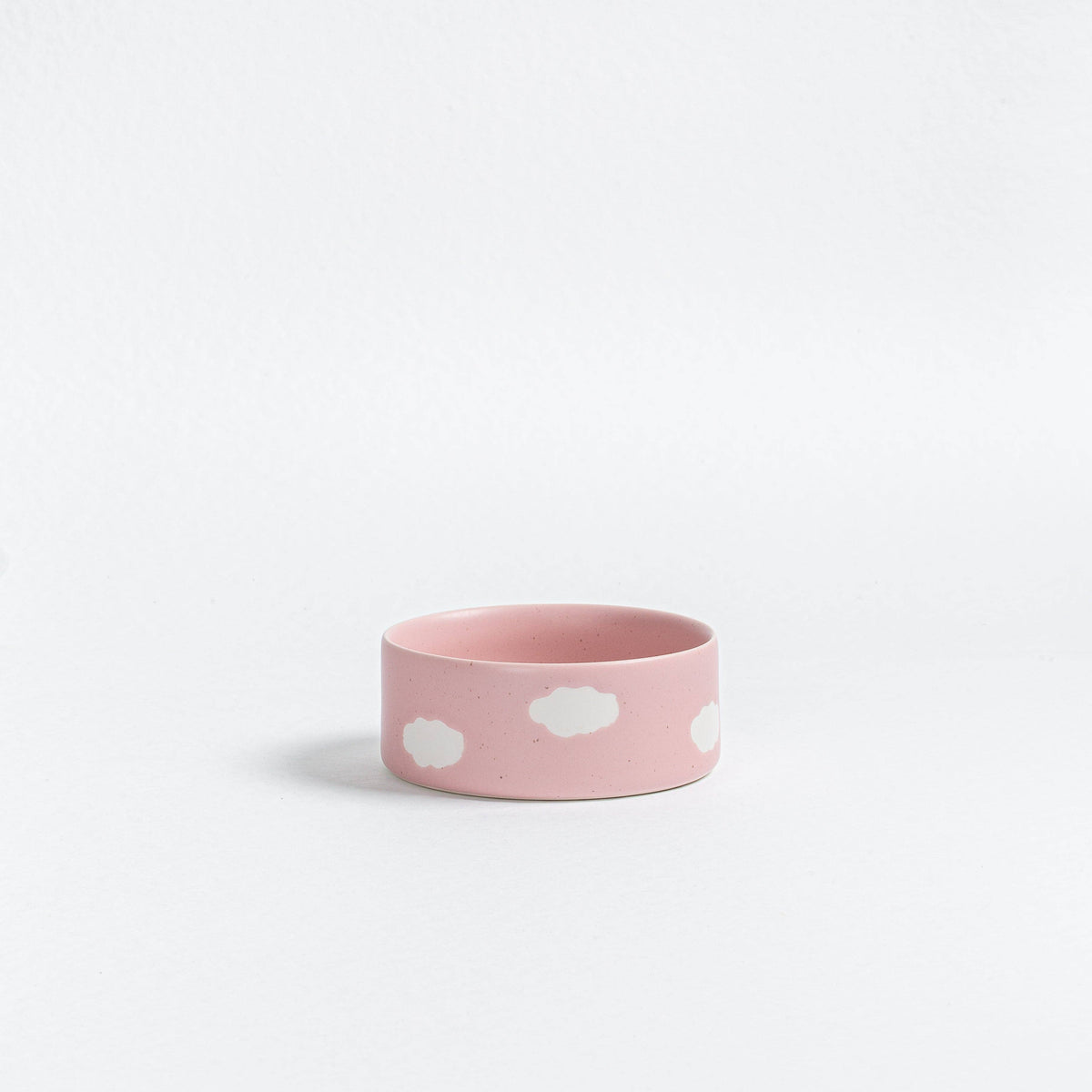 Personalised Cloud Pet Bowl – Ceramic | 2 Colours | Small & Large