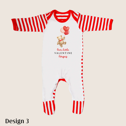 Valentine Striped Pyjamas for Babies & Kids