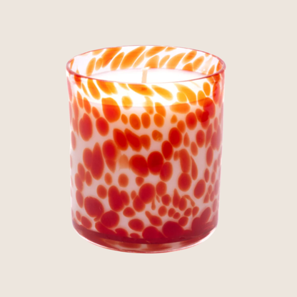Fleck Print Candle