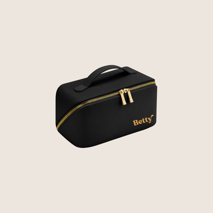 Personalised Flat Accessory Case - PU Leather available in 5 colours
