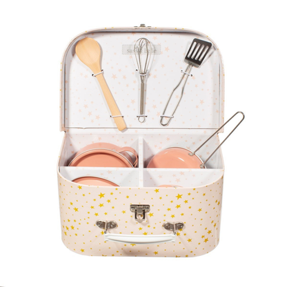 Scattered Stars Play Cooking Set - Children's Pretend Play Kitchen Toy