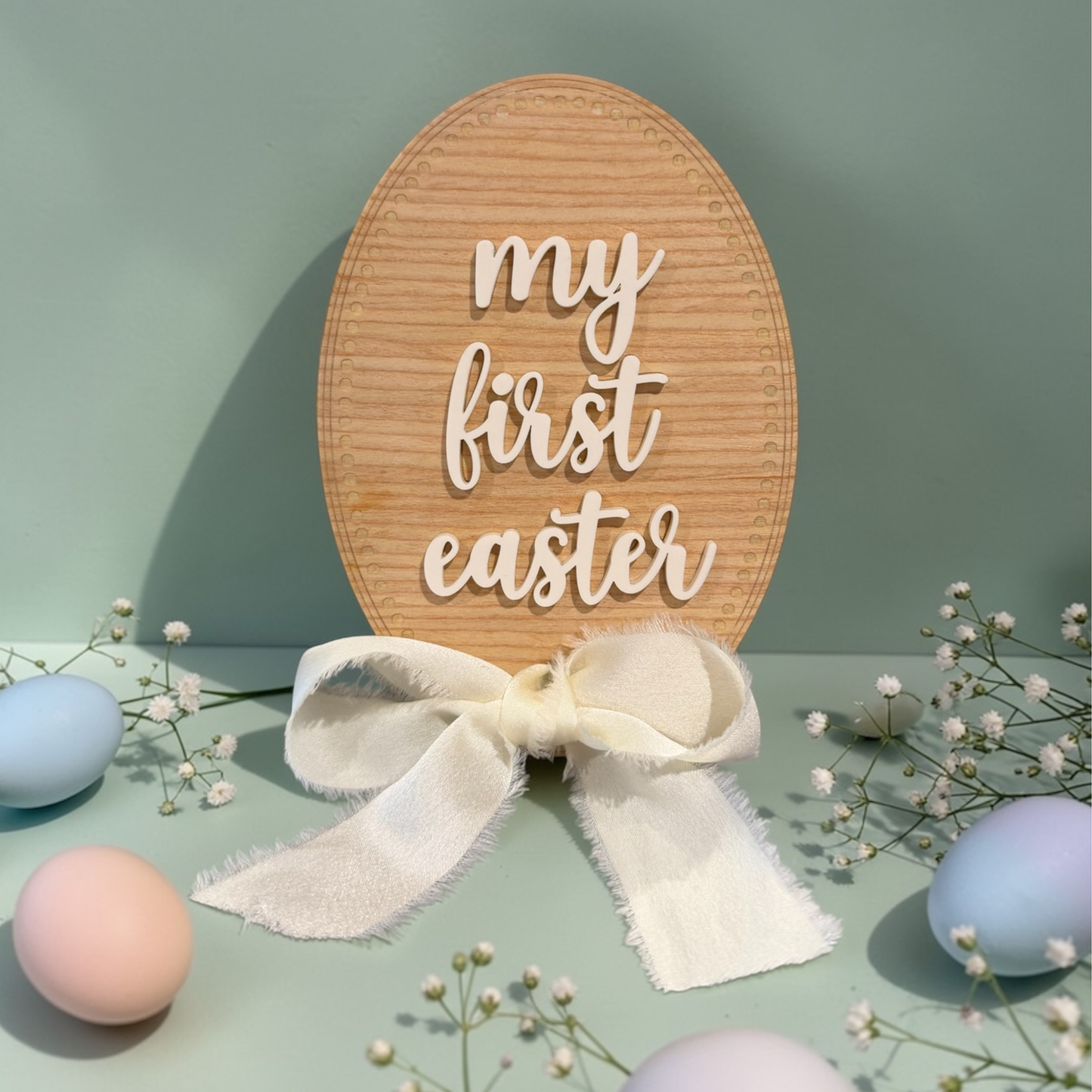 Personalised My First Easter Plaque – Baby’s First Easter Keepsake