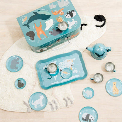 Personalised Endangered Animals Tea set - unique playtime gift