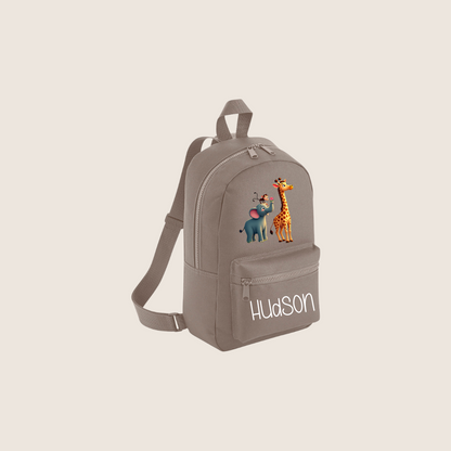 Personalised Mini Backpack – Custom Name & Design | Toddler & Kids Backpack | Nursery, School, Day Out Bag, 9 Colours