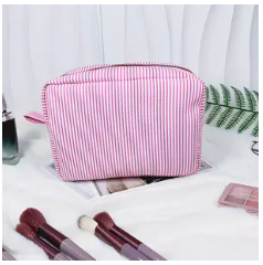 Personalised Embroidered Makeup Bag – Custom Name Cosmetic Pouch