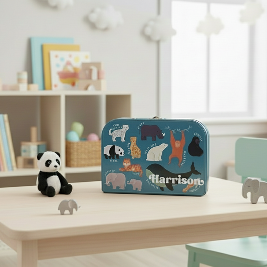 Personalised Endangered Animals Tea set - unique playtime gift