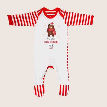 Red Striped Christmas Pyjamas